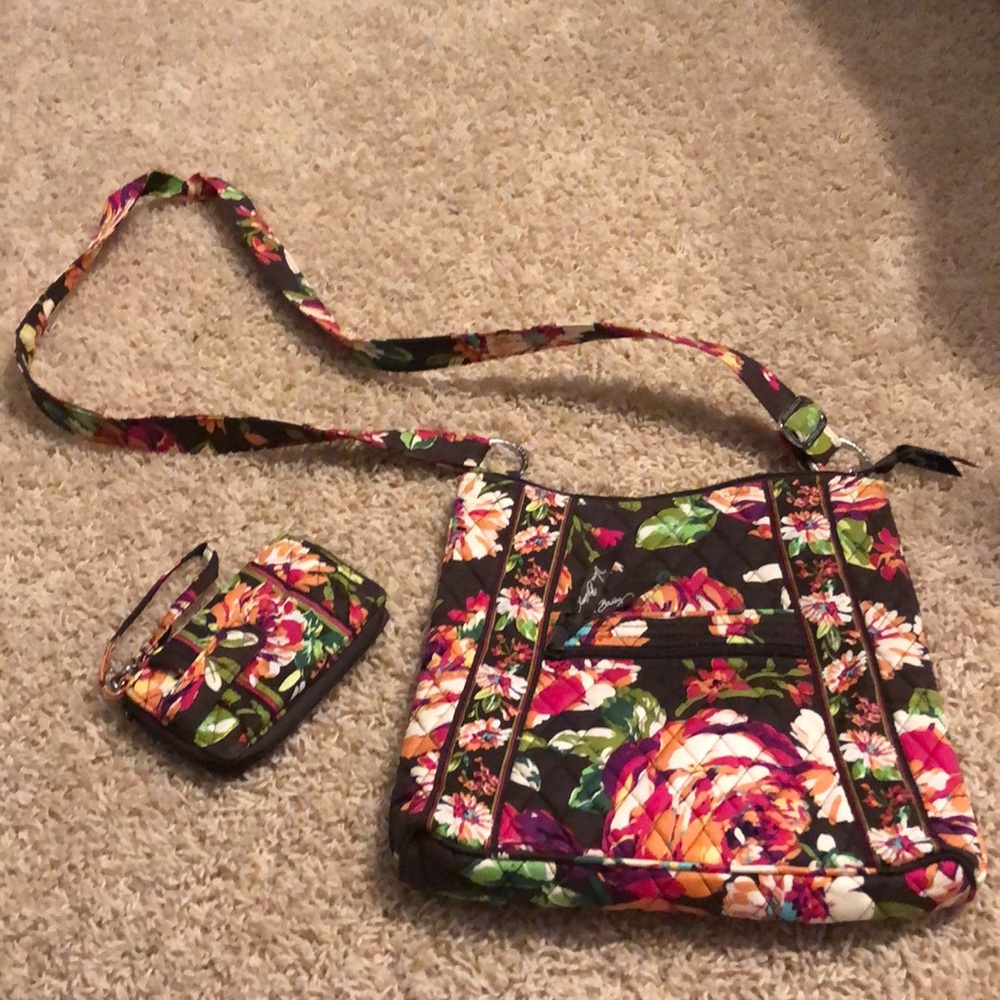 Vera Bradley cross body with wallet